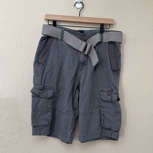 Beverly Hills Polo Club Men’s Carge Shorts with Belt